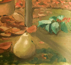 Pear with Fall Colors